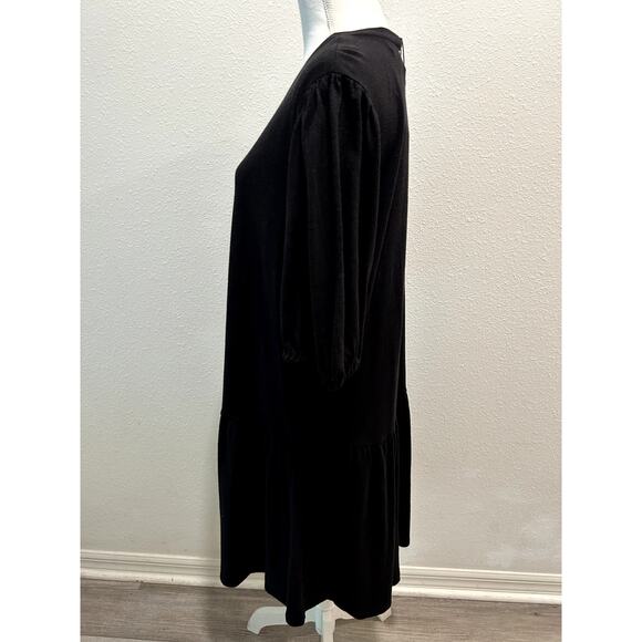 Sanctuary Women's Refresh T-Shirt Dress Crewneck Pullover Black Size XXL New - Picture 4 of 8